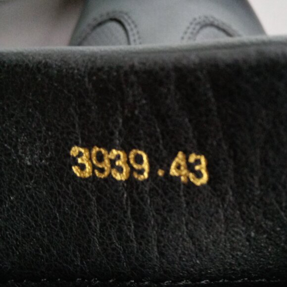 Nielsen and Christiansen grey/black leather sneakers sz 43 sz 9.5-10 - Picture 3 of 13